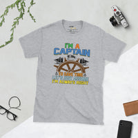 Unisex Adult Softstyle® Essentials T-Shirt | Gildan 64000 - Boating - I'm A Captain