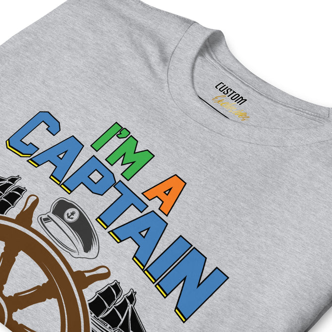 Unisex Adult Softstyle® Essentials T-Shirt | Gildan 64000 - Boating - I'm A Captain