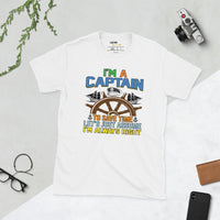 Unisex Adult Softstyle® Essentials T-Shirt | Gildan 64000 - Boating - I'm A Captain