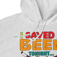 Unisex Adult Heavy Blend™ Hoodie | Gildan 18500 - Drinking - I Saved a Beer Tonight