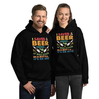 Unisex Adult Heavy Blend™ Hoodie | Gildan 18500 - Drinking - I Saved a Beer Tonight