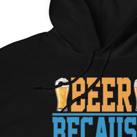 Unisex Adult Heavy Blend™ Hoodie | Gildan 18500 - Drinking - Beer Because