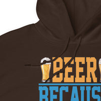 Unisex Adult Heavy Blend™ Hoodie | Gildan 18500 - Drinking - Beer Because