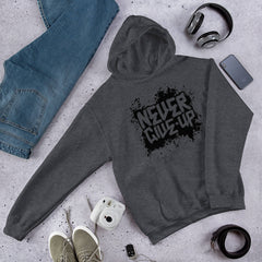 Unisex Adult Heavy Blend™ Hoodie | Gildan 18500 - Never Give Up
