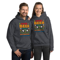 Unisex Adult Heavy Blend™ Hoodie | Gildan 18500 - Drinking - I Saved a Beer Tonight