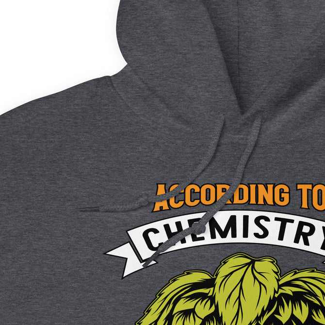 Unisex Adult Heavy Blend™ Hoodie | Gildan 18500 - Drinking - According to Chemistry