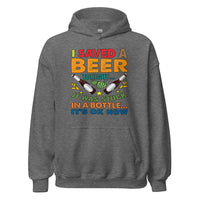 Unisex Adult Heavy Blend™ Hoodie | Gildan 18500 - Drinking - I Saved a Beer Tonight