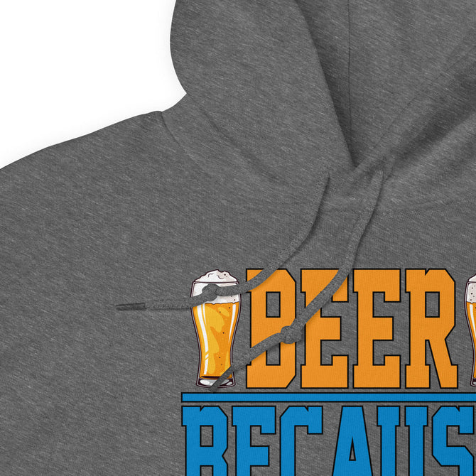 Unisex Adult Heavy Blend™ Hoodie | Gildan 18500 - Drinking - Beer Because