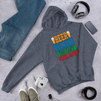 Unisex Adult Heavy Blend™ Hoodie | Gildan 18500 - Drinking - Beer Because