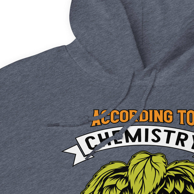 Unisex Adult Heavy Blend™ Hoodie | Gildan 18500 - Drinking - According to Chemistry