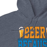 Unisex Adult Heavy Blend™ Hoodie | Gildan 18500 - Drinking - Beer Because