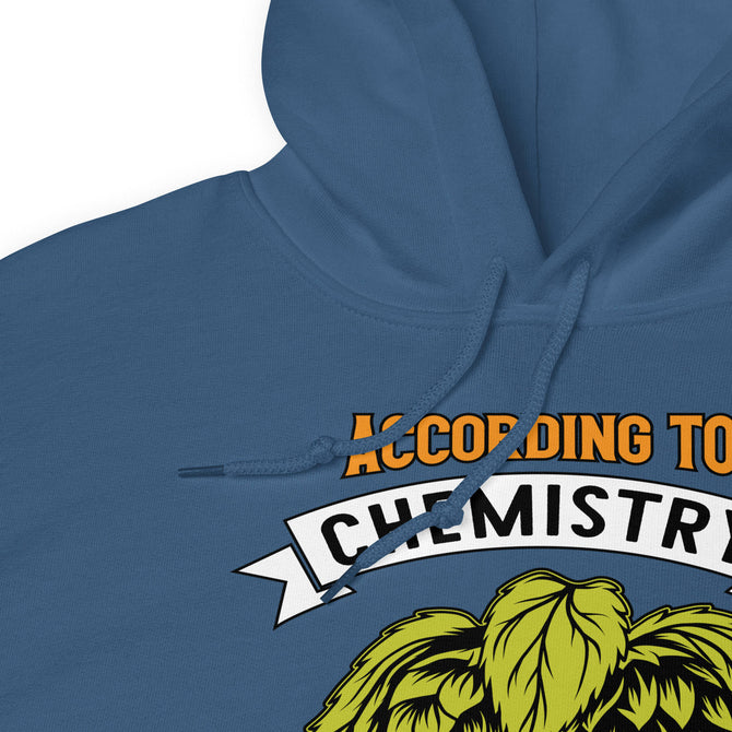 Unisex Adult Heavy Blend™ Hoodie | Gildan 18500 - Drinking - According to Chemistry