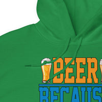 Unisex Adult Heavy Blend™ Hoodie | Gildan 18500 - Drinking - Beer Because