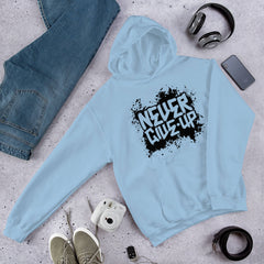 Unisex Adult Heavy Blend™ Hoodie | Gildan 18500 - Never Give Up