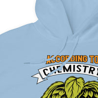 Unisex Adult Heavy Blend™ Hoodie | Gildan 18500 - Drinking - According to Chemistry