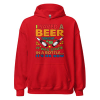 Unisex Adult Heavy Blend™ Hoodie | Gildan 18500 - Drinking - I Saved a Beer Tonight