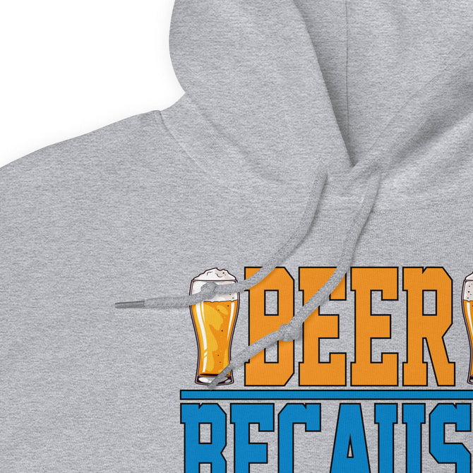 Unisex Adult Heavy Blend™ Hoodie | Gildan 18500 - Drinking - Beer Because